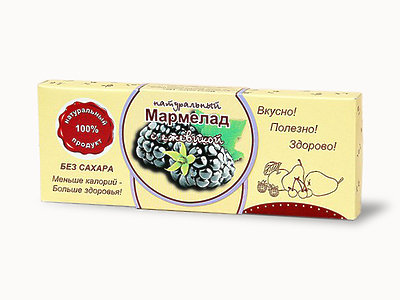  Мармелад натуральный "Ежевика" 140г в Асбесте
