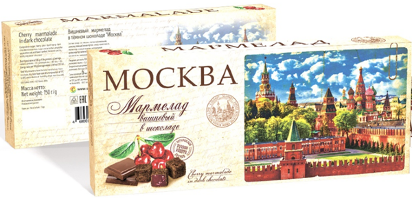 №2 Сладарт Мармелад Вишневый в тёмном шоколаде, 150г   в Асбесте